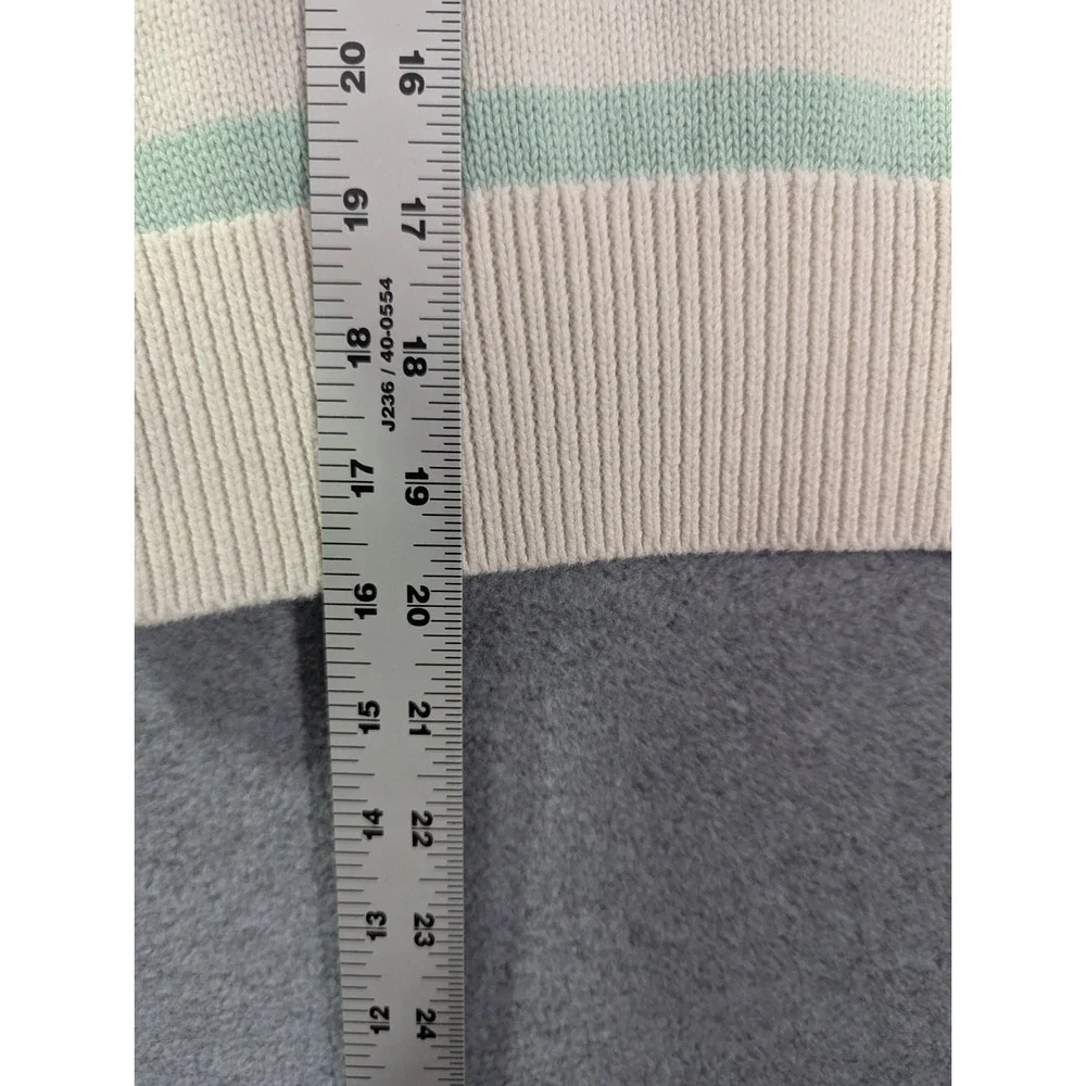 GAP Kids Sweater XXL 14/16 Pastel Stripe Cotton Knit Preppy Kidcore Rainbow